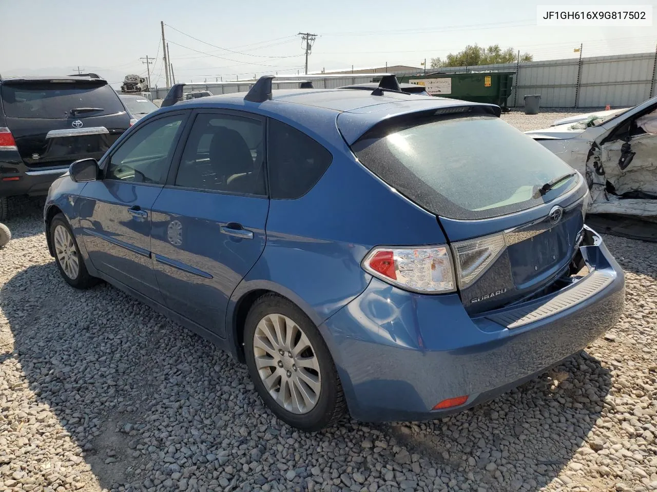 2009 Subaru Impreza 2.5I VIN: JF1GH616X9G817502 Lot: 69683874