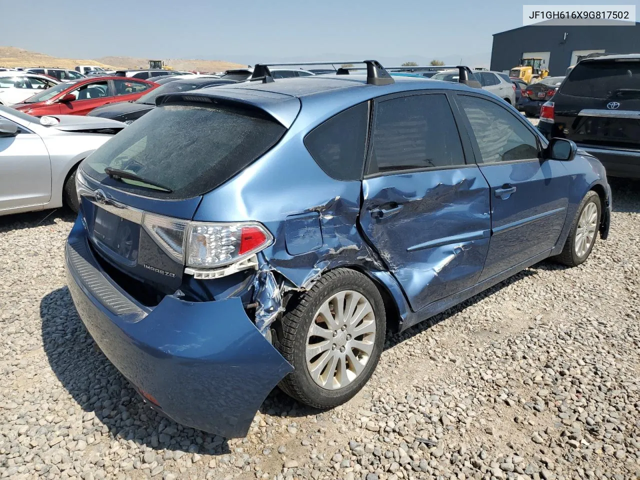 2009 Subaru Impreza 2.5I VIN: JF1GH616X9G817502 Lot: 69683874