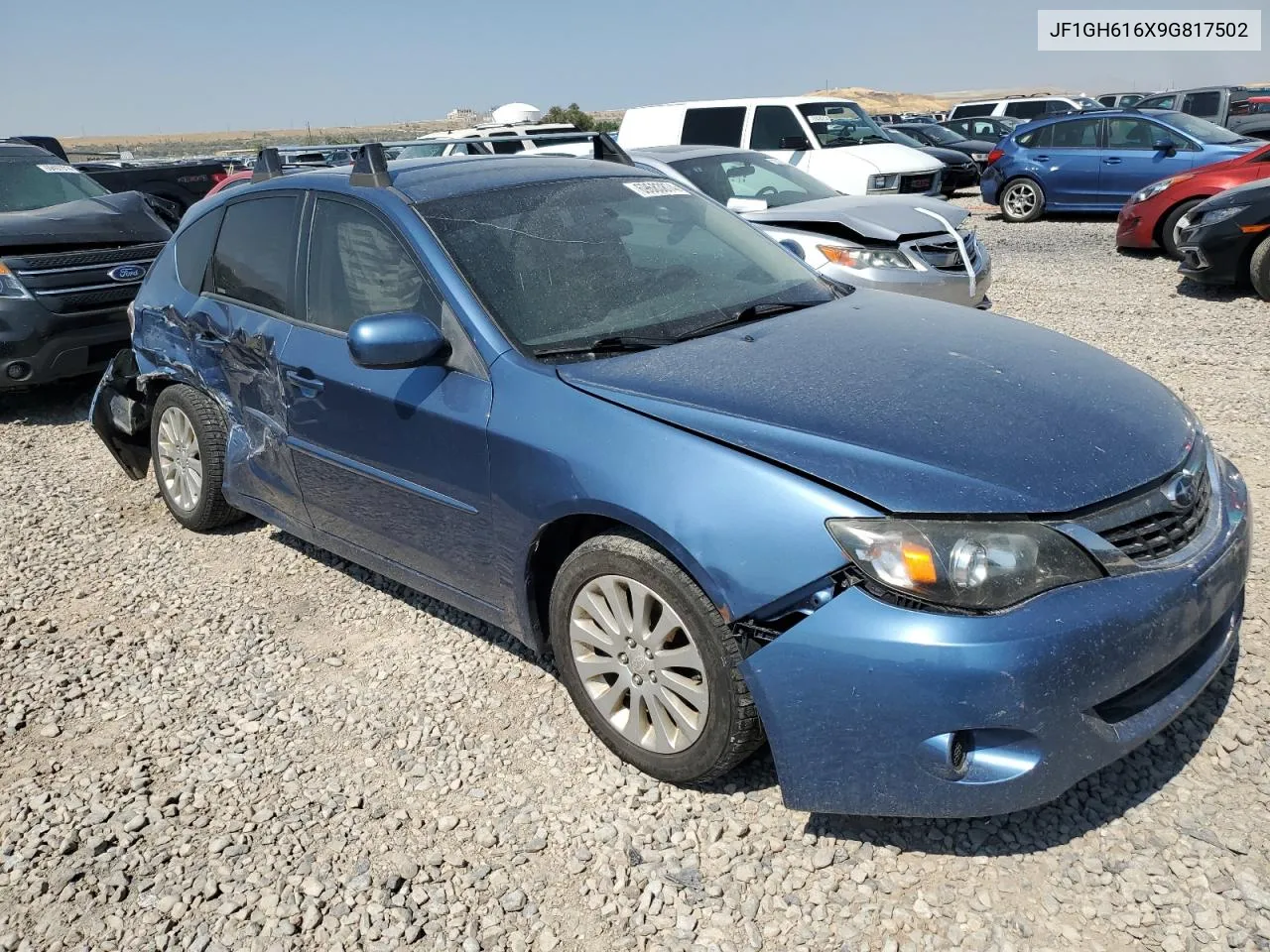 2009 Subaru Impreza 2.5I VIN: JF1GH616X9G817502 Lot: 69683874