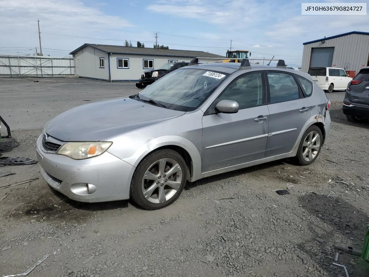 JF1GH63679G824727 2009 Subaru Impreza Outback Sport