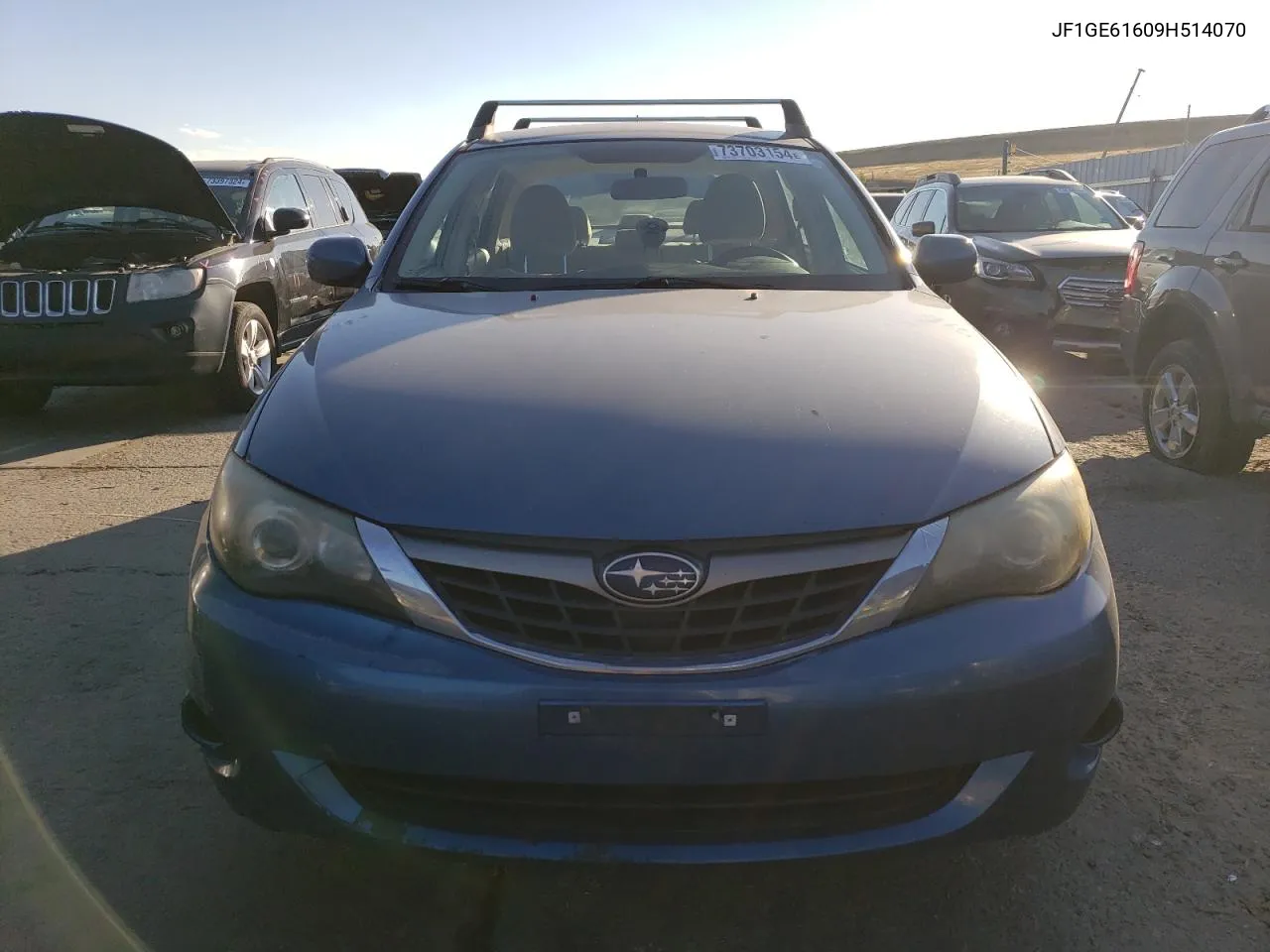 2009 Subaru Impreza 2.5I VIN: JF1GE61609H514070 Lot: 73703154