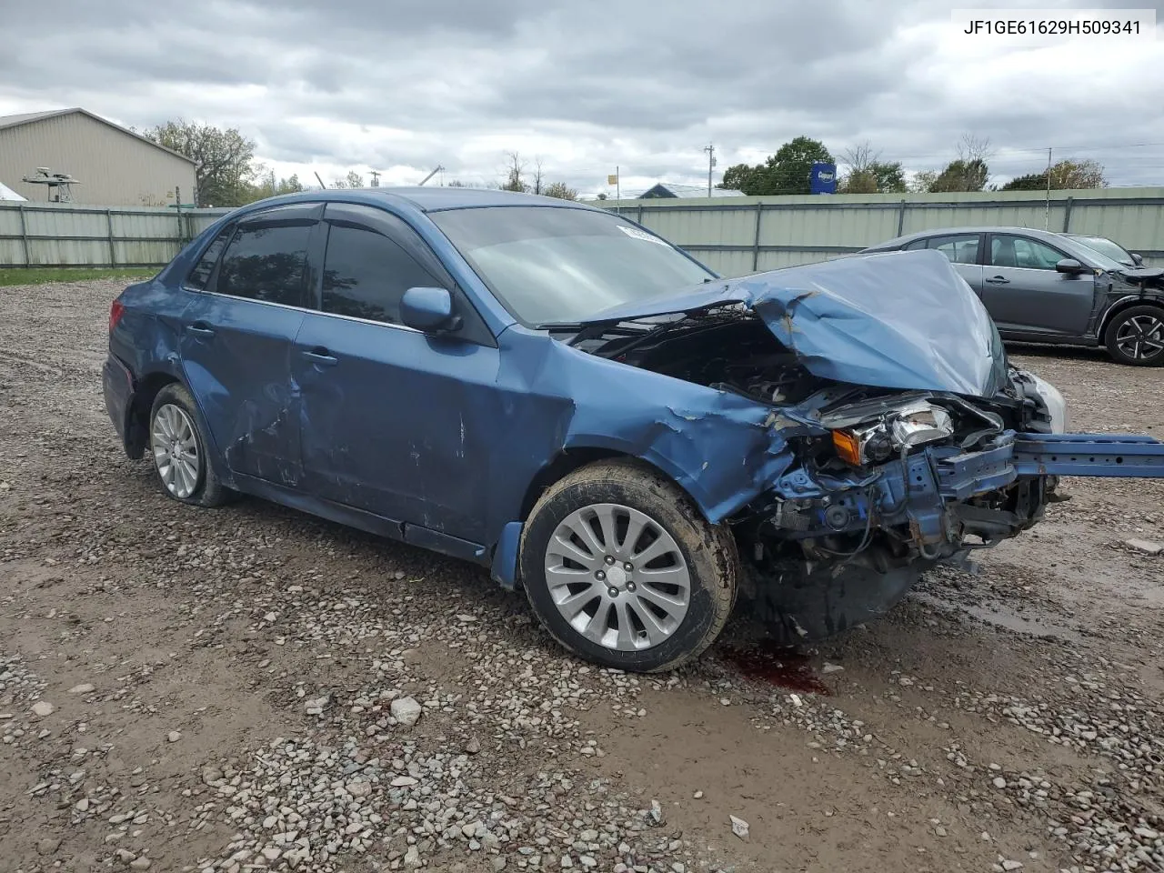 2009 Subaru Impreza 2.5I VIN: JF1GE61629H509341 Lot: 74259374