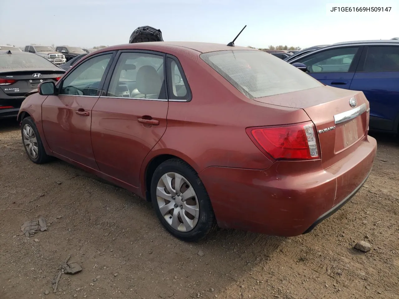 2009 Subaru Impreza 2.5I VIN: JF1GE61669H509147 Lot: 75286474