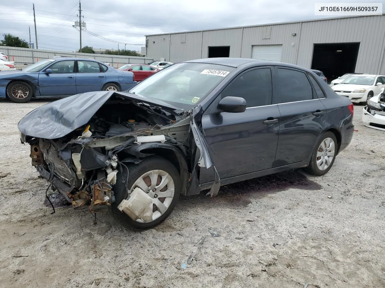 2009 Subaru Impreza 2.5I VIN: JF1GE61669H509357 Lot: 75457614