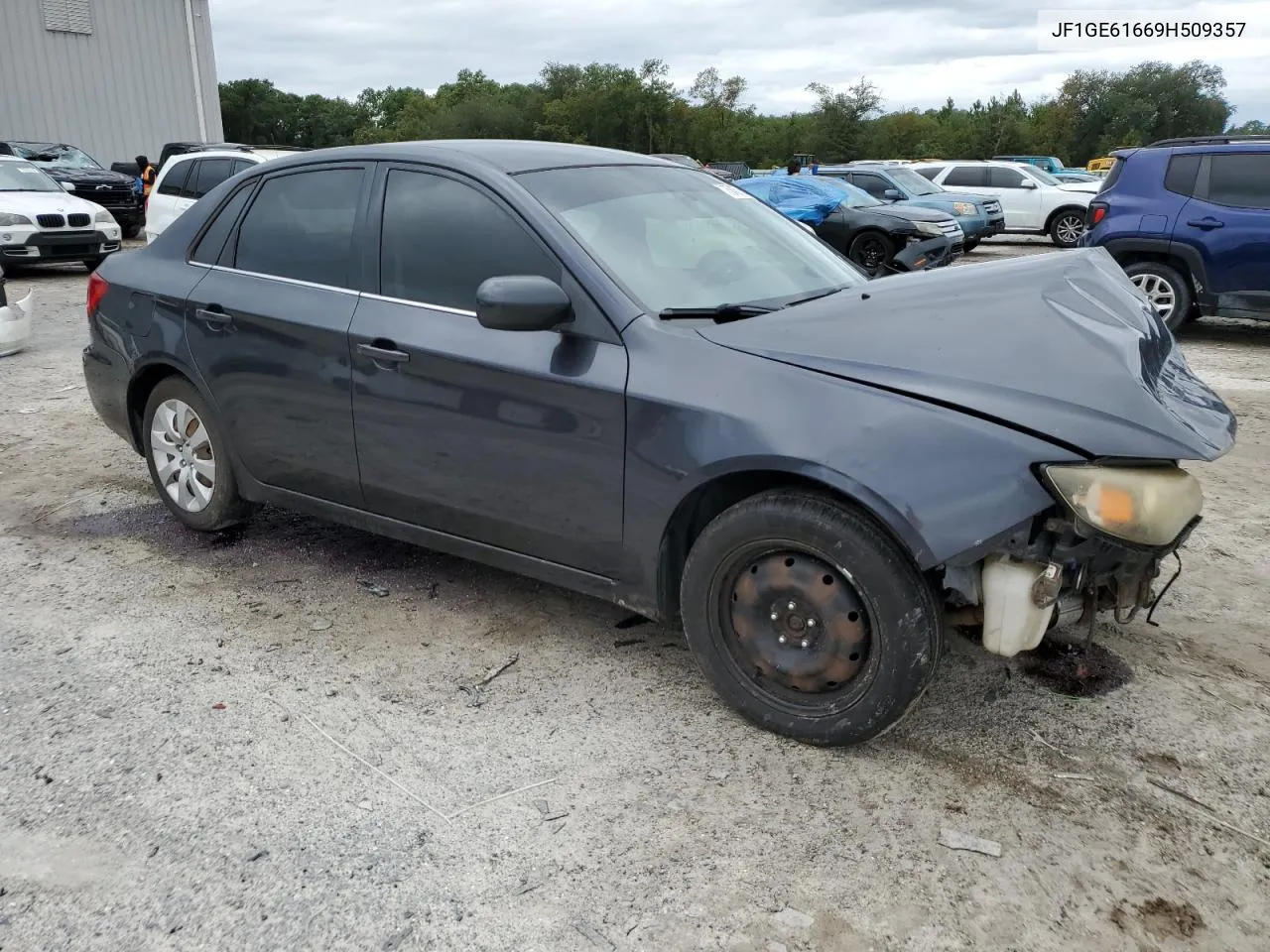 2009 Subaru Impreza 2.5I VIN: JF1GE61669H509357 Lot: 75457614