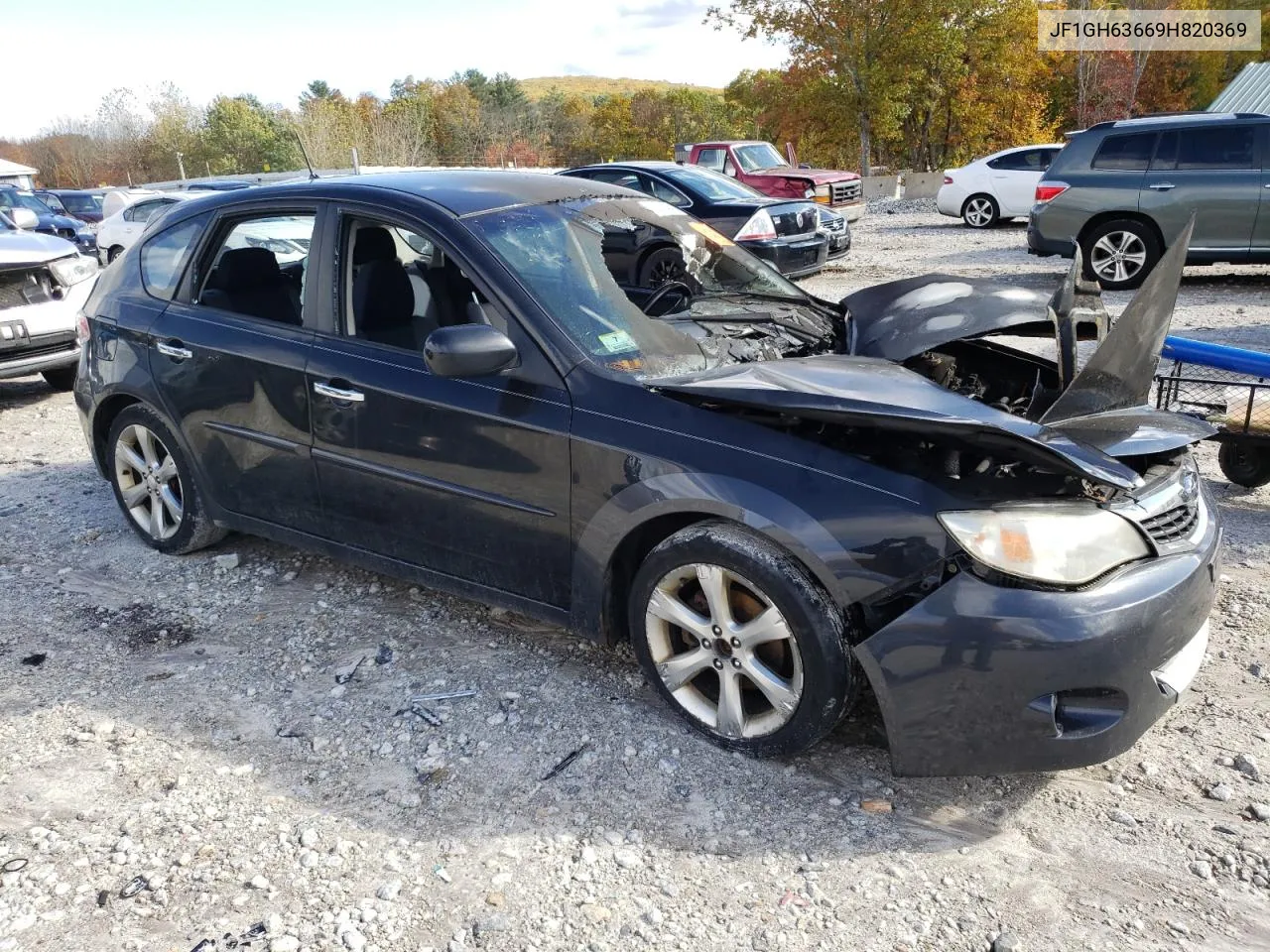 2009 Subaru Impreza Outback Sport VIN: JF1GH63669H820369 Lot: 75892484