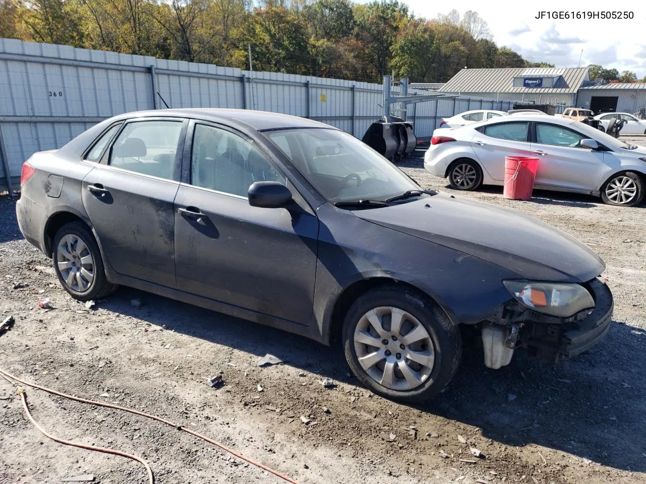 2009 Subaru Impreza 2.5I VIN: JF1GE61619H505250 Lot: 75940704