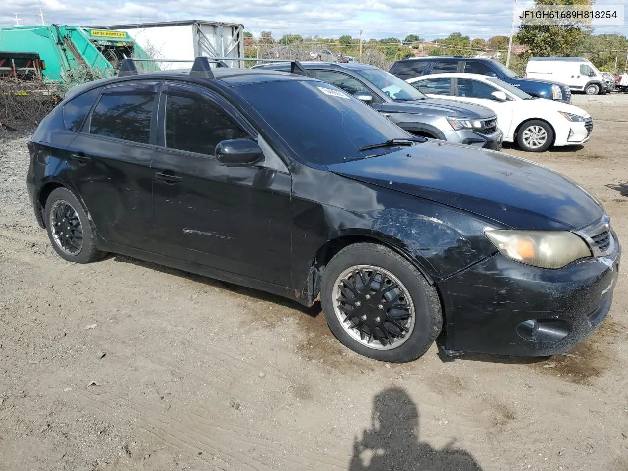 2009 Subaru Impreza 2.5I VIN: JF1GH61689H818254 Lot: 76498584