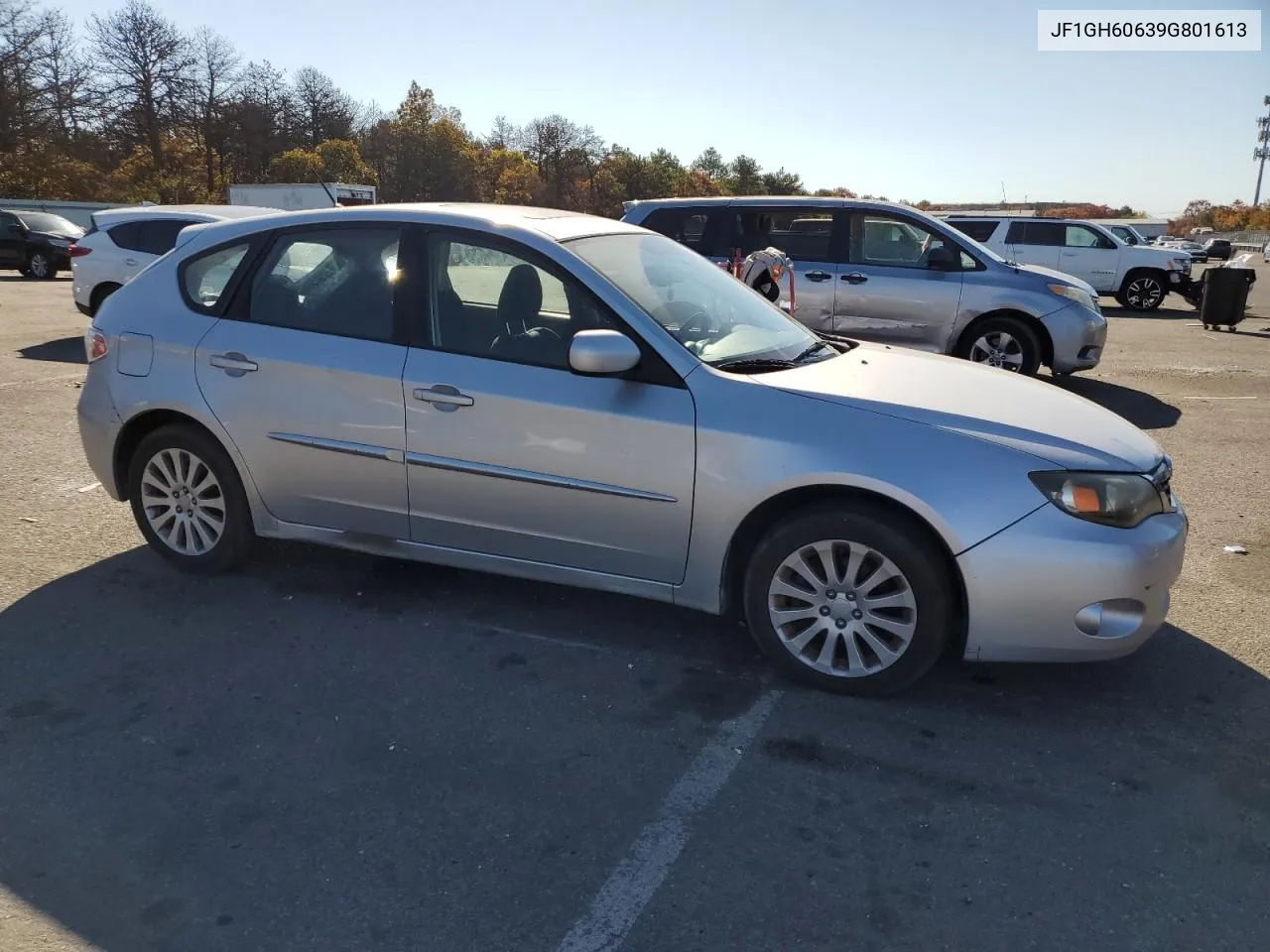 2009 Subaru Impreza 2.5I Premium VIN: JF1GH60639G801613 Lot: 77011204