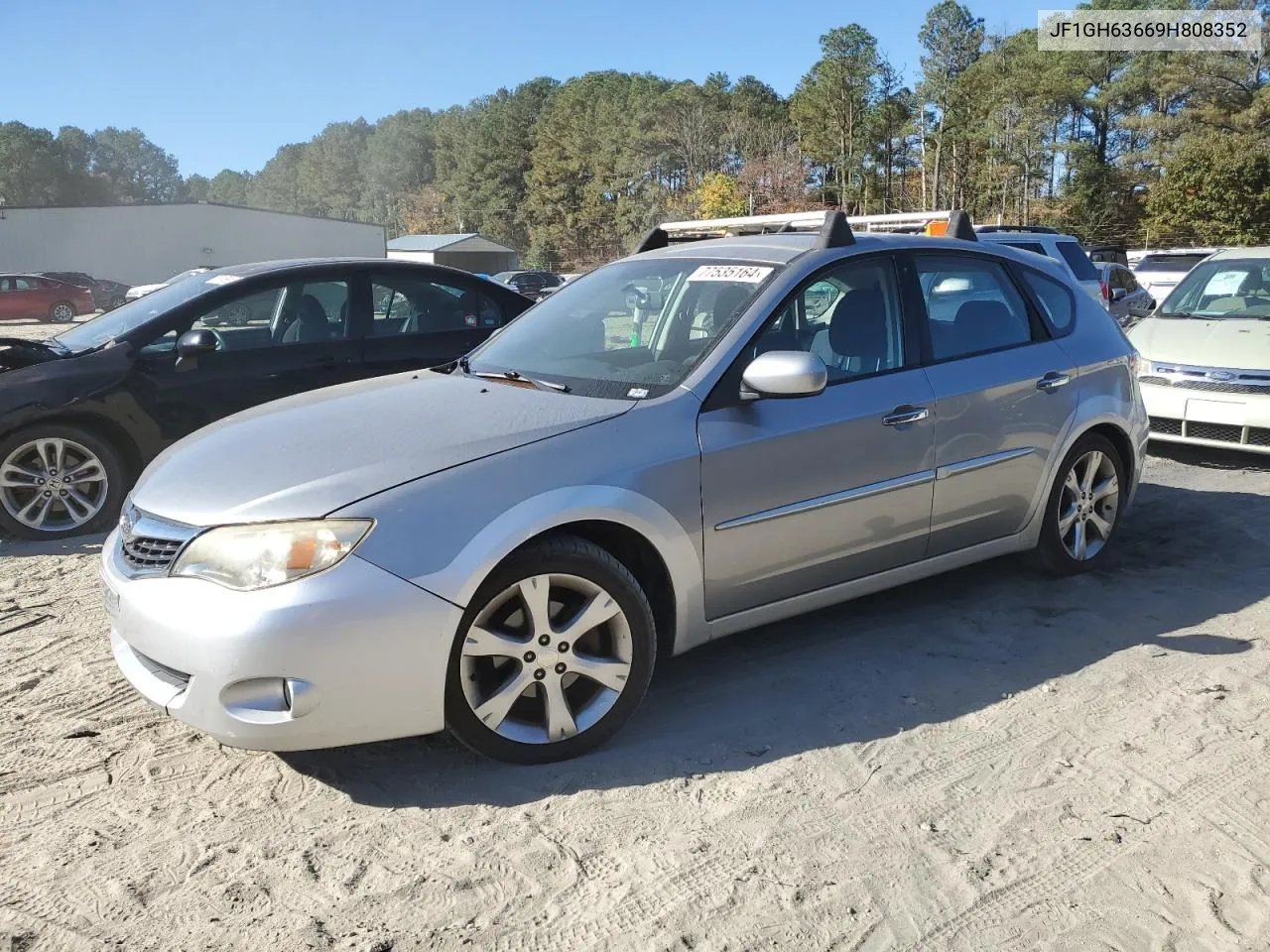 2009 Subaru Impreza Outback Sport VIN: JF1GH63669H808352 Lot: 77535164