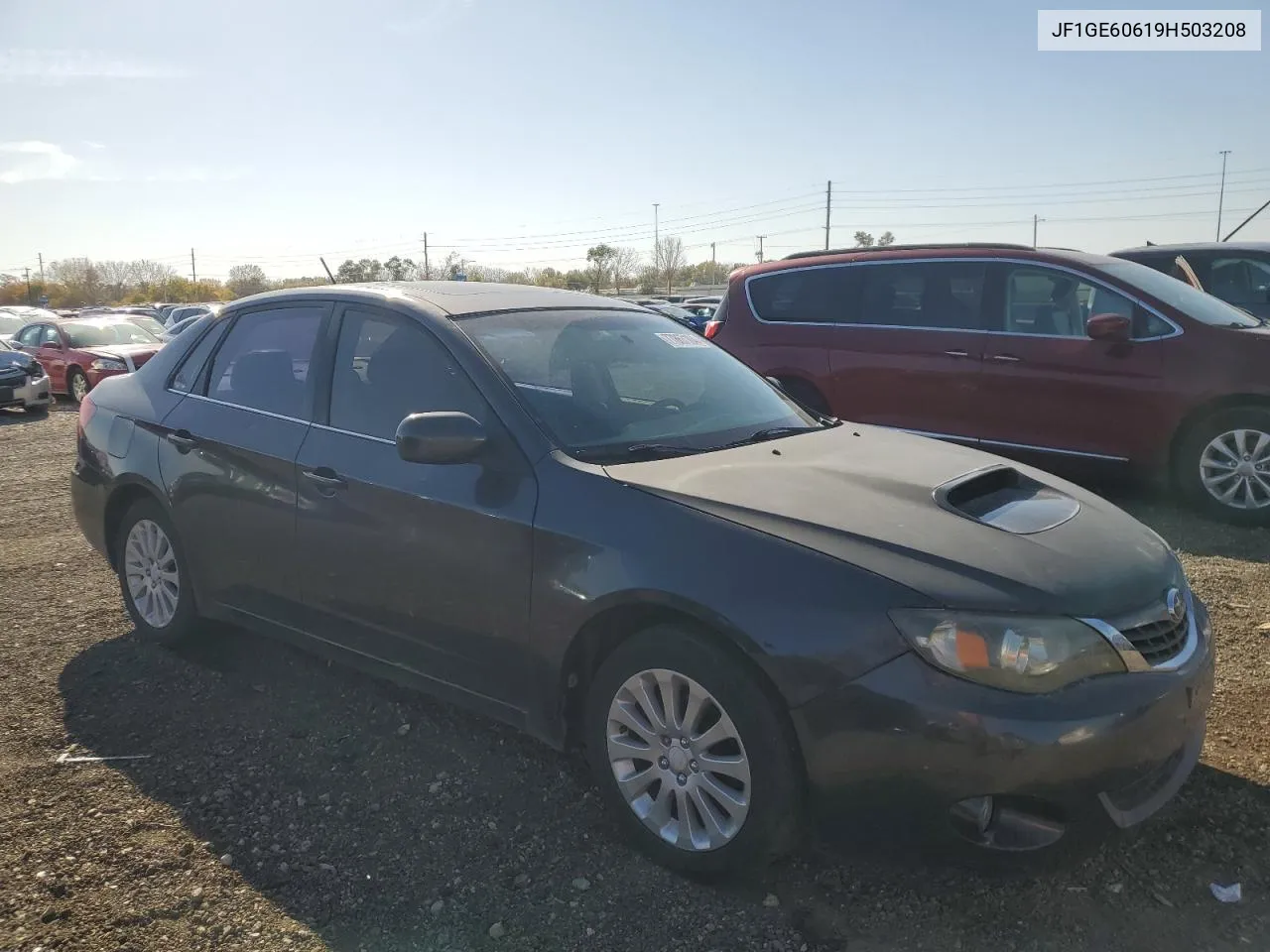 2009 Subaru Impreza 2.5I Premium VIN: JF1GE60619H503208 Lot: 77867104