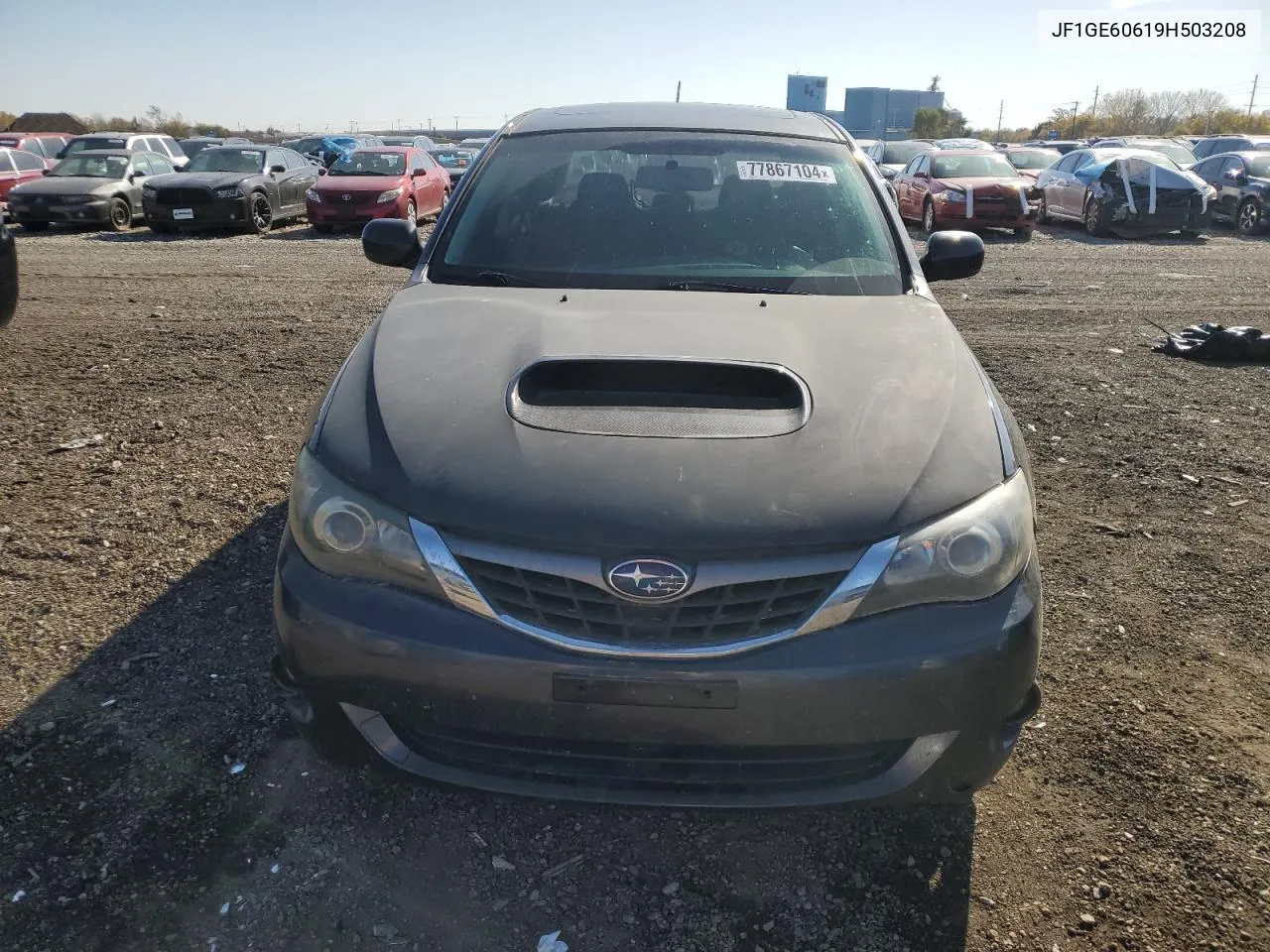 2009 Subaru Impreza 2.5I Premium VIN: JF1GE60619H503208 Lot: 77867104