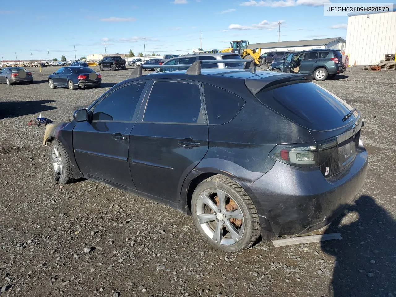 2009 Subaru Impreza Outback Sport VIN: JF1GH63609H820870 Lot: 77973204