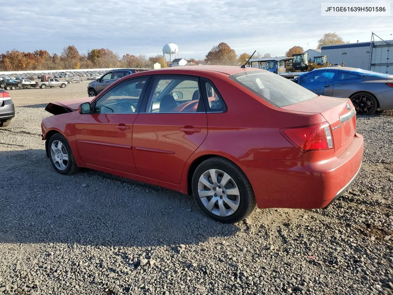 2009 Subaru Impreza 2.5I VIN: JF1GE61639H501586 Lot: 78099354