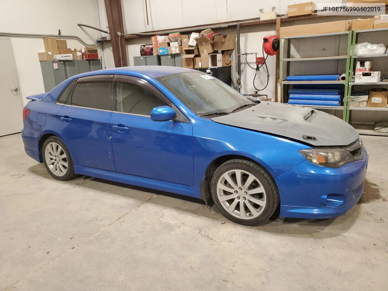 2009 Subaru Impreza 2.5 Gt VIN: JF1GE75699G502019 Lot: 78891514