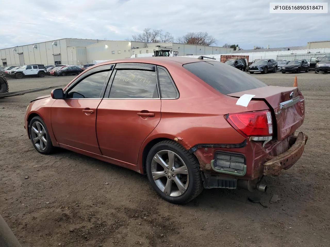 2009 Subaru Impreza 2.5I VIN: JF1GE61689G518471 Lot: 79093214