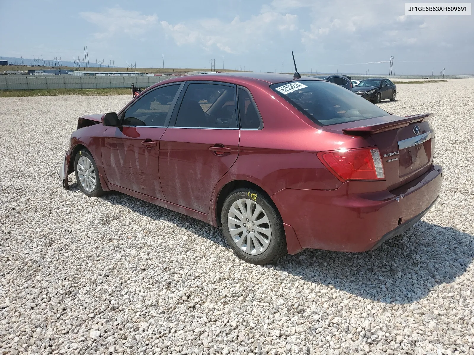 2010 Subaru Impreza 2.5I Premium VIN: JF1GE6B63AH509691 Lot: 62558224