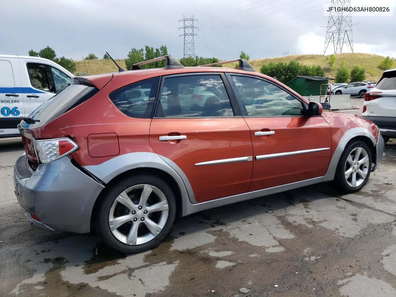 2010 Subaru Impreza Outback Sport VIN: JF1GH6D63AH800826 Lot: 65854134