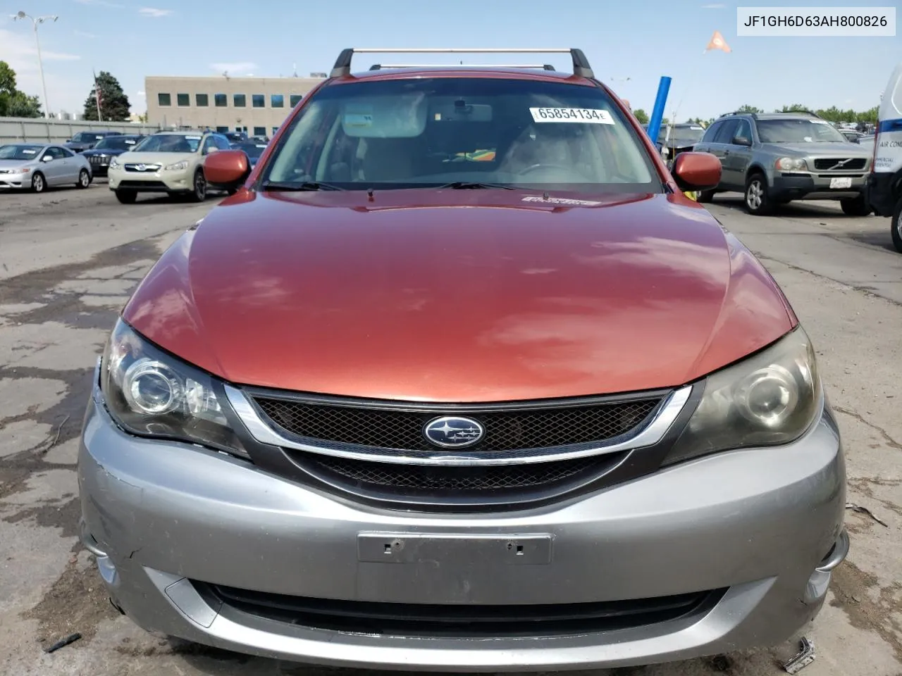 2010 Subaru Impreza Outback Sport VIN: JF1GH6D63AH800826 Lot: 65854134