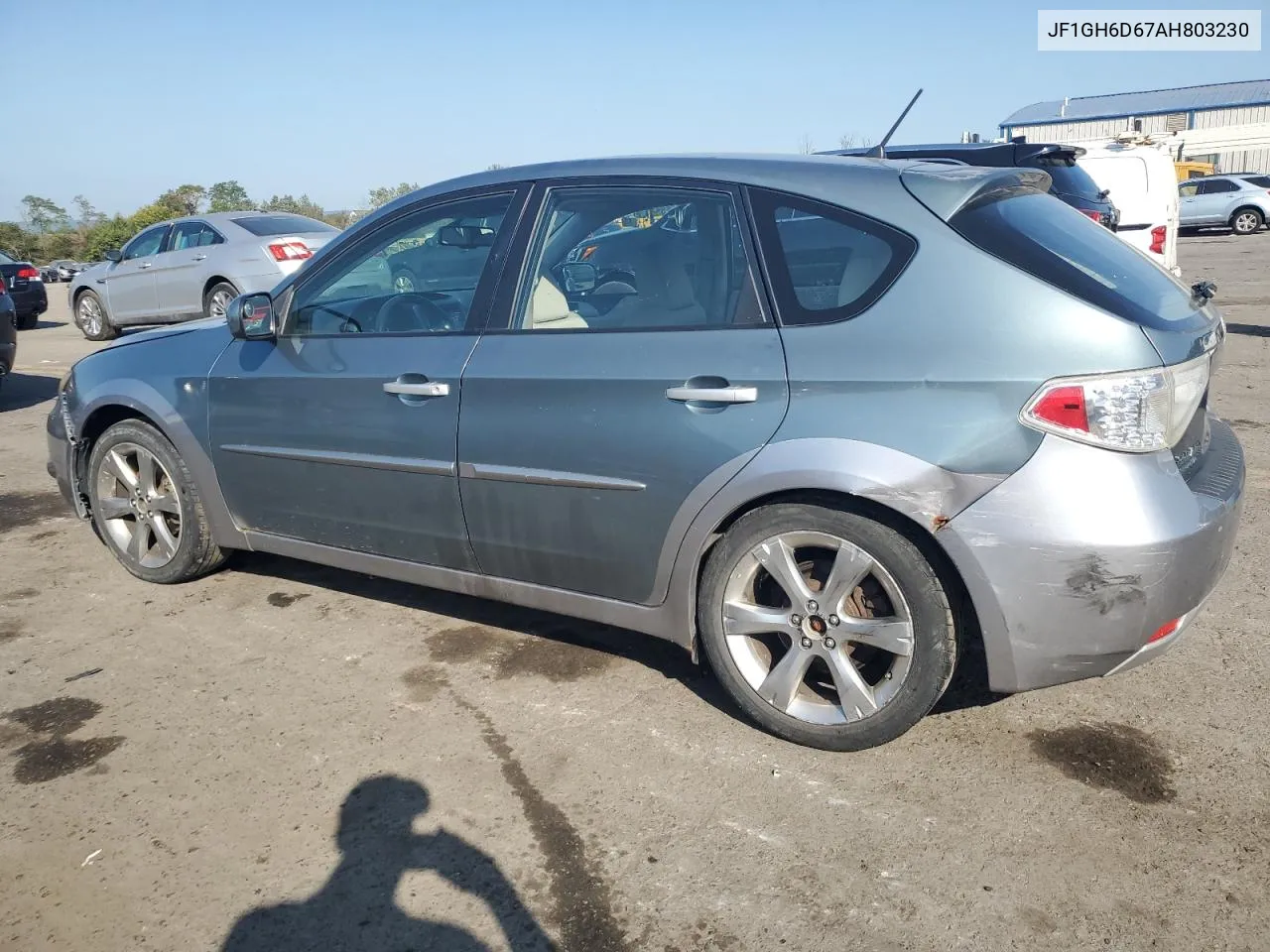 2010 Subaru Impreza Outback Sport VIN: JF1GH6D67AH803230 Lot: 71558084