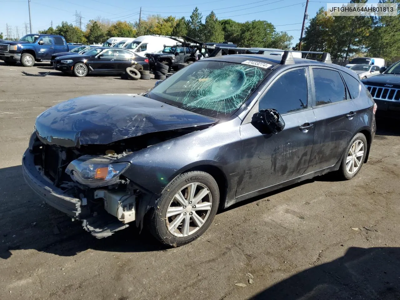 2010 Subaru Impreza 2.5I VIN: JF1GH6A64AH801813 Lot: 72433274