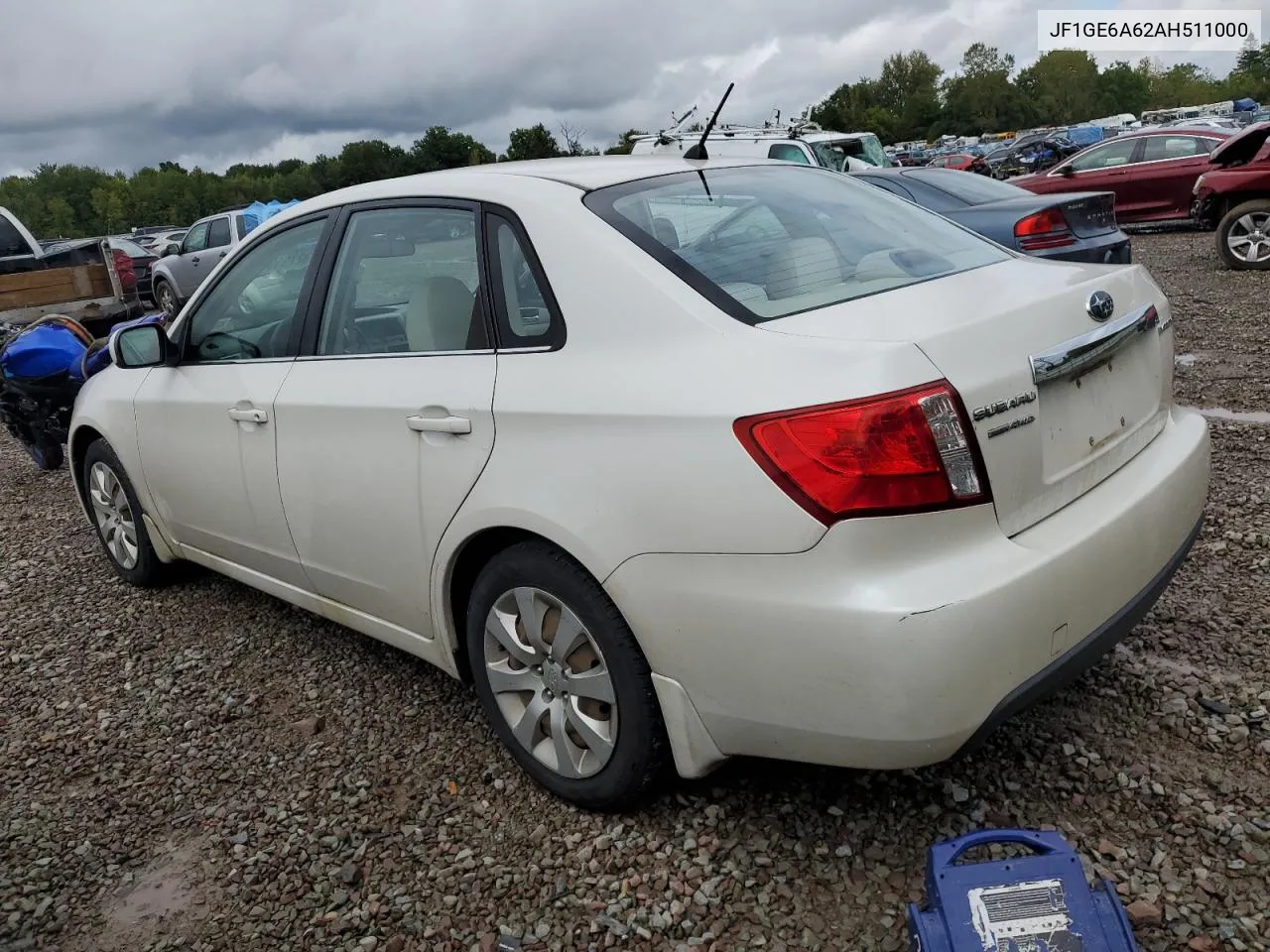 2010 Subaru Impreza 2.5I VIN: JF1GE6A62AH511000 Lot: 73279194