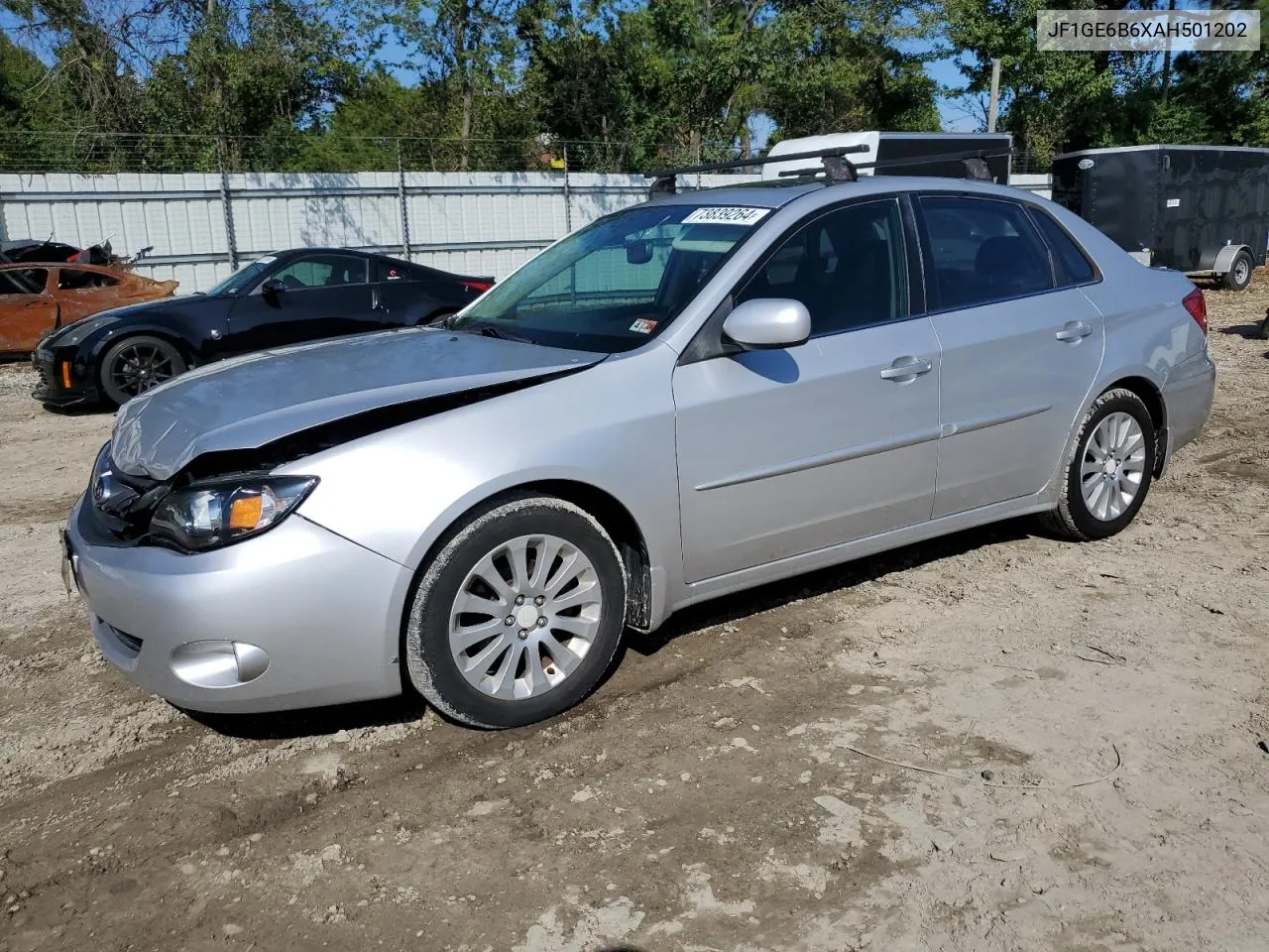 2010 Subaru Impreza 2.5I Premium VIN: JF1GE6B6XAH501202 Lot: 73839264