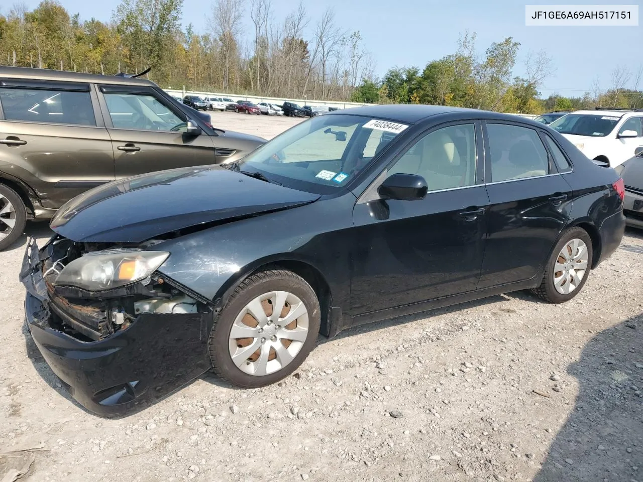 2010 Subaru Impreza 2.5I VIN: JF1GE6A69AH517151 Lot: 74038444