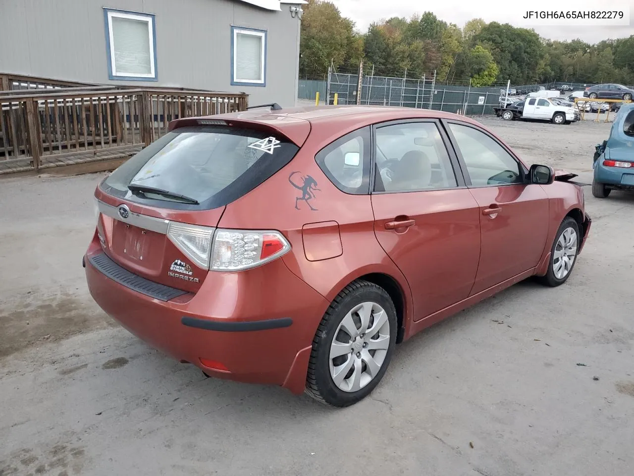 2010 Subaru Impreza 2.5I VIN: JF1GH6A65AH822279 Lot: 74333154