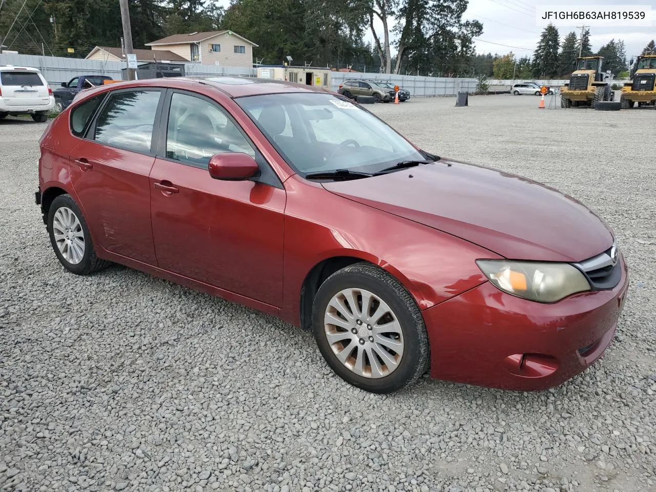 2010 Subaru Impreza 2.5I Premium VIN: JF1GH6B63AH819539 Lot: 75024354