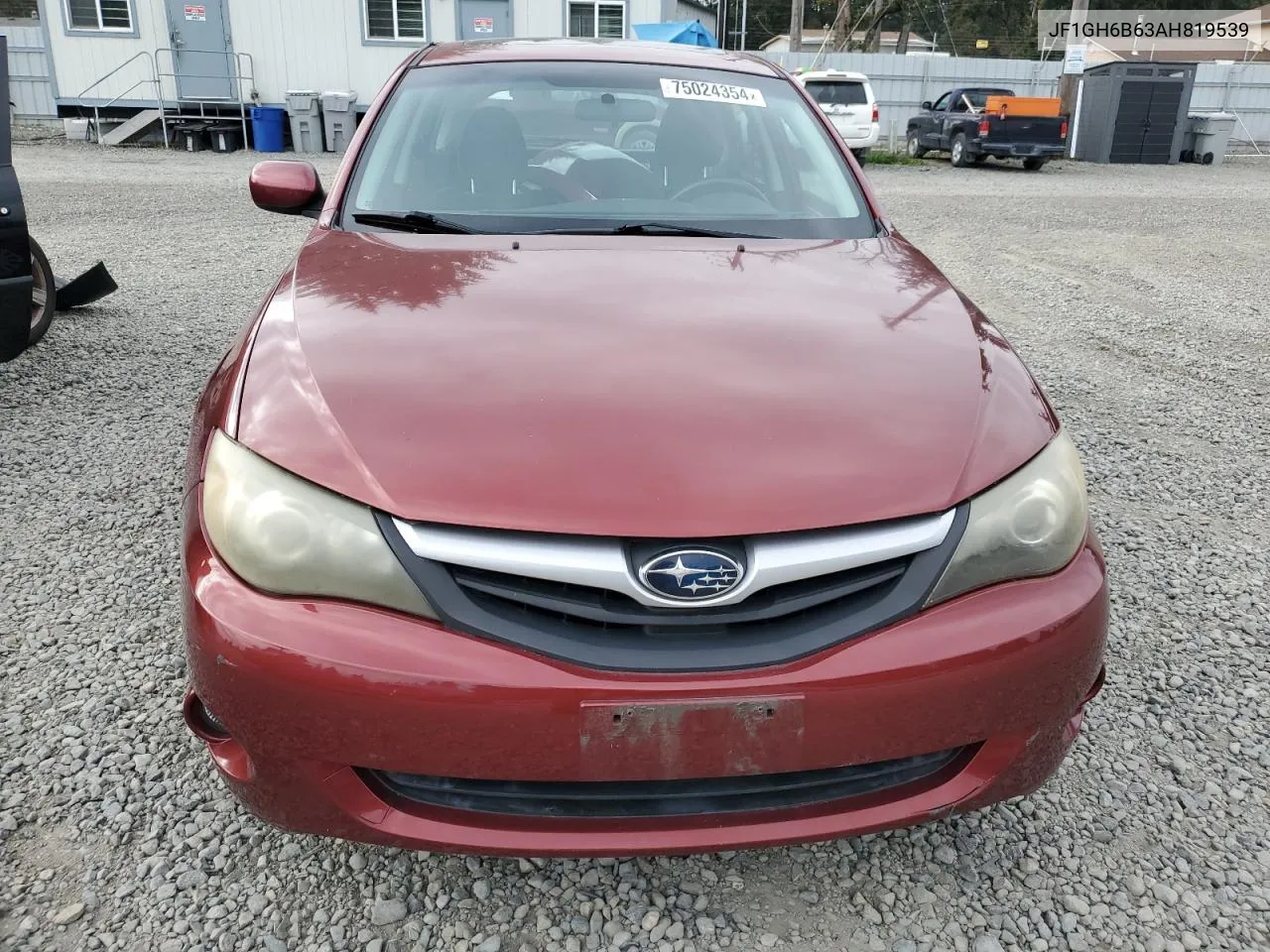 2010 Subaru Impreza 2.5I Premium VIN: JF1GH6B63AH819539 Lot: 75024354