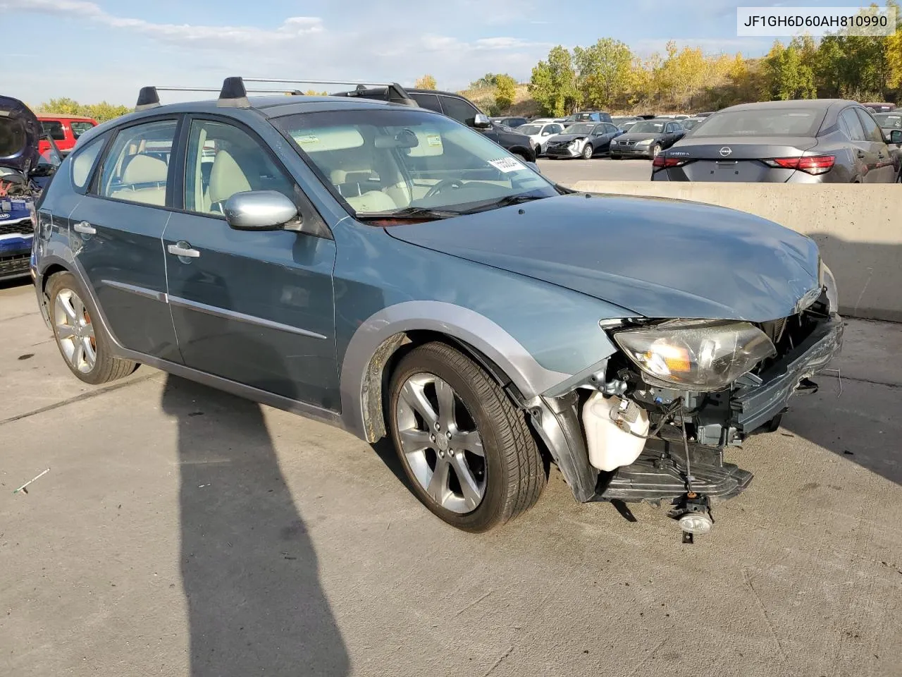 2010 Subaru Impreza Outback Sport VIN: JF1GH6D60AH810990 Lot: 75558244