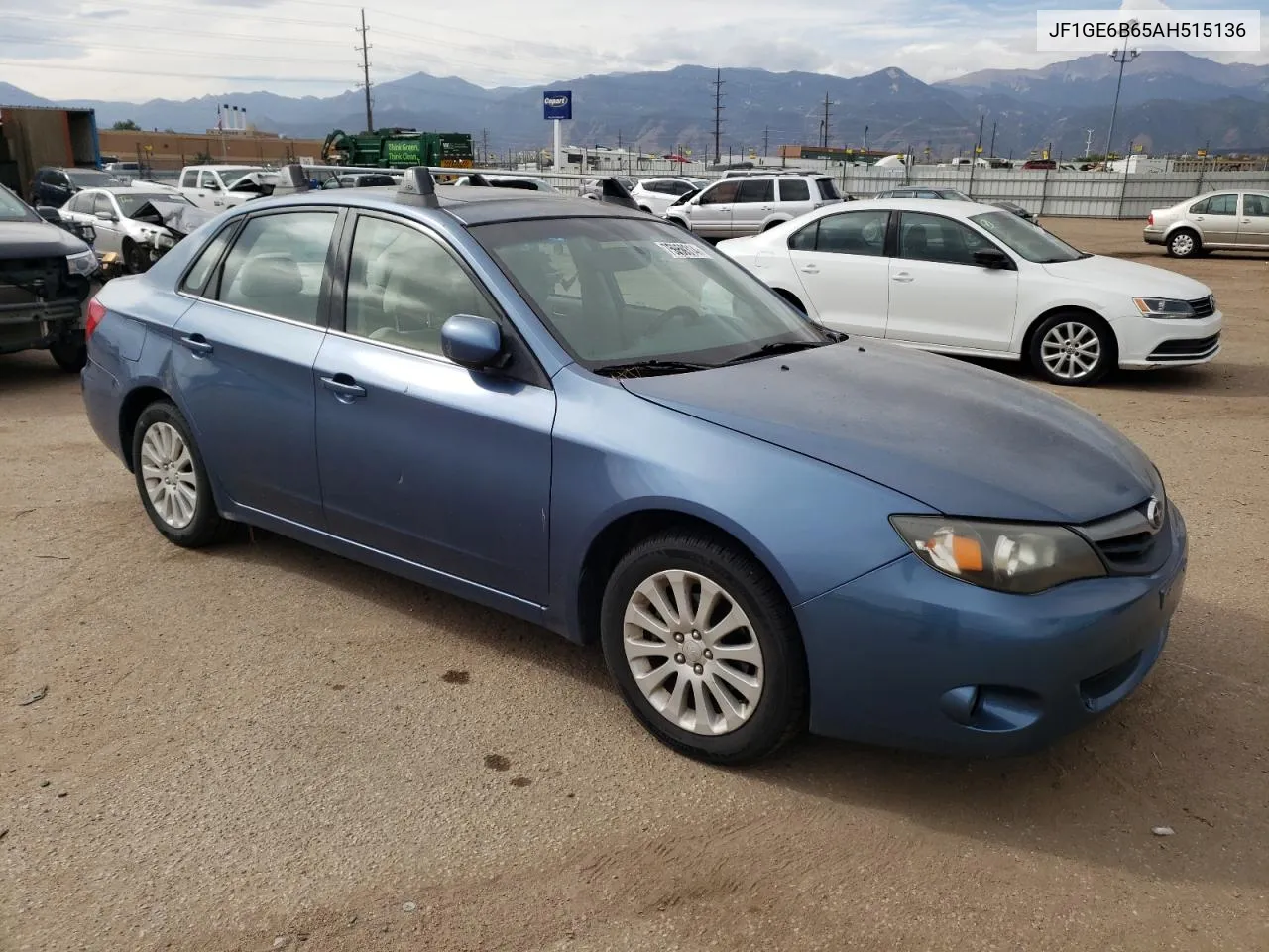 2010 Subaru Impreza 2.5I Premium VIN: JF1GE6B65AH515136 Lot: 75859314