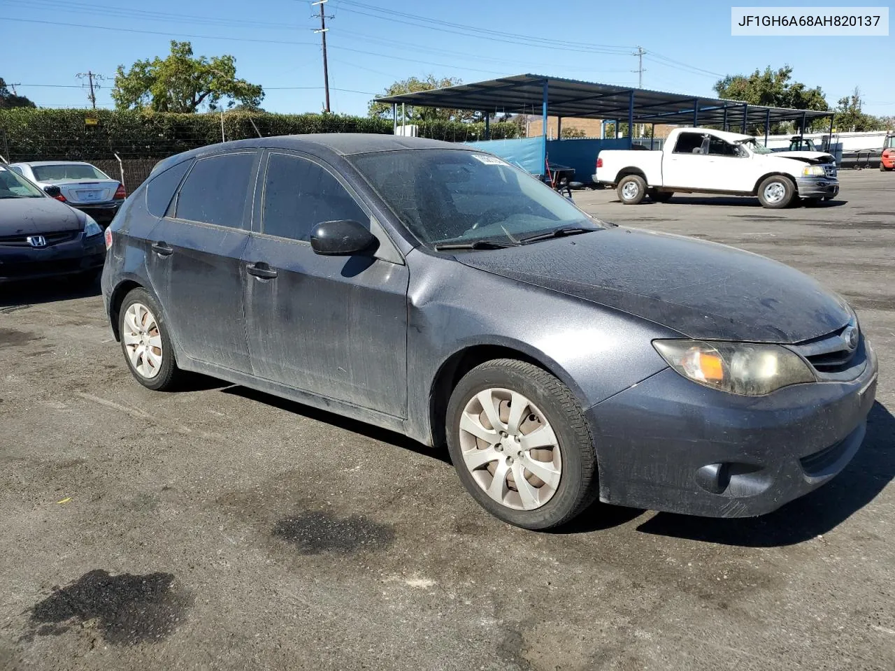 2010 Subaru Impreza 2.5I VIN: JF1GH6A68AH820137 Lot: 76561794