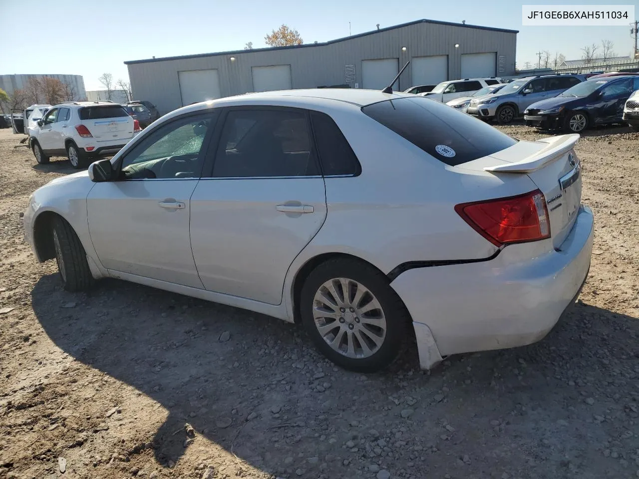 2010 Subaru Impreza 2.5I Premium VIN: JF1GE6B6XAH511034 Lot: 76862274