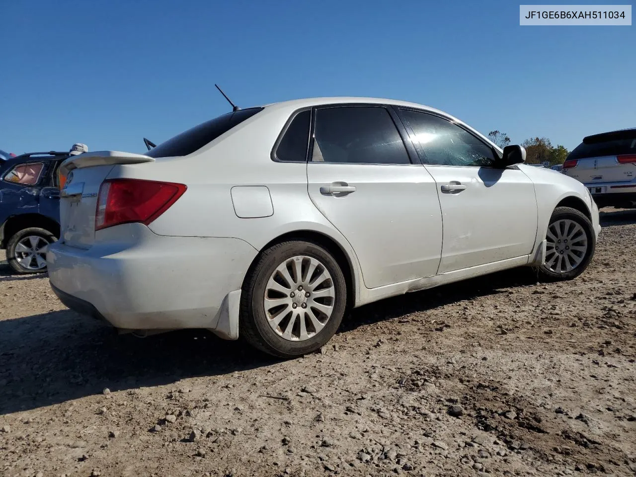 2010 Subaru Impreza 2.5I Premium VIN: JF1GE6B6XAH511034 Lot: 76862274