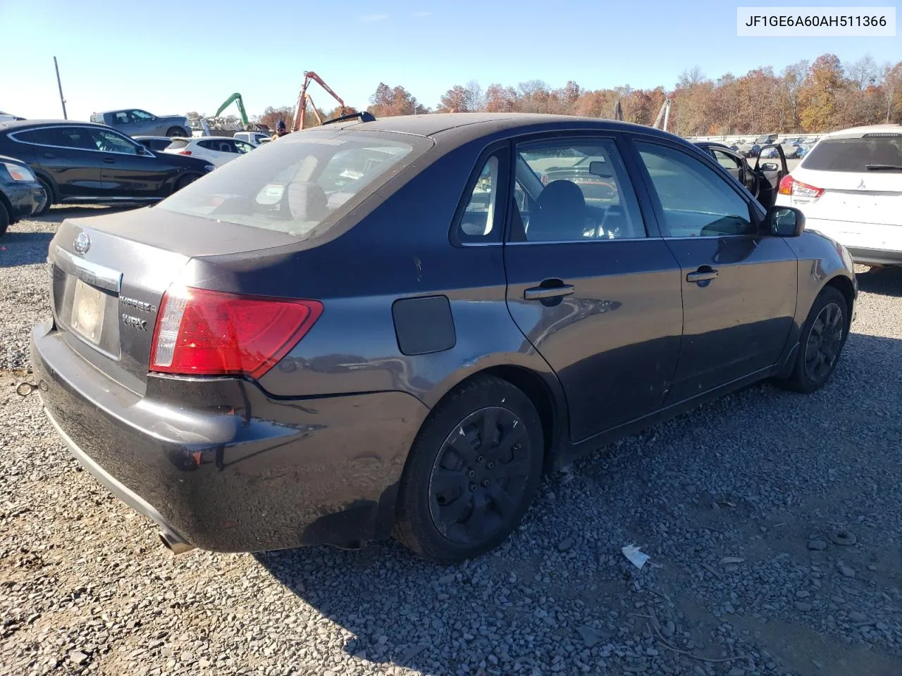 2010 Subaru Impreza VIN: JF1GE6A60AH511366 Lot: 77303044