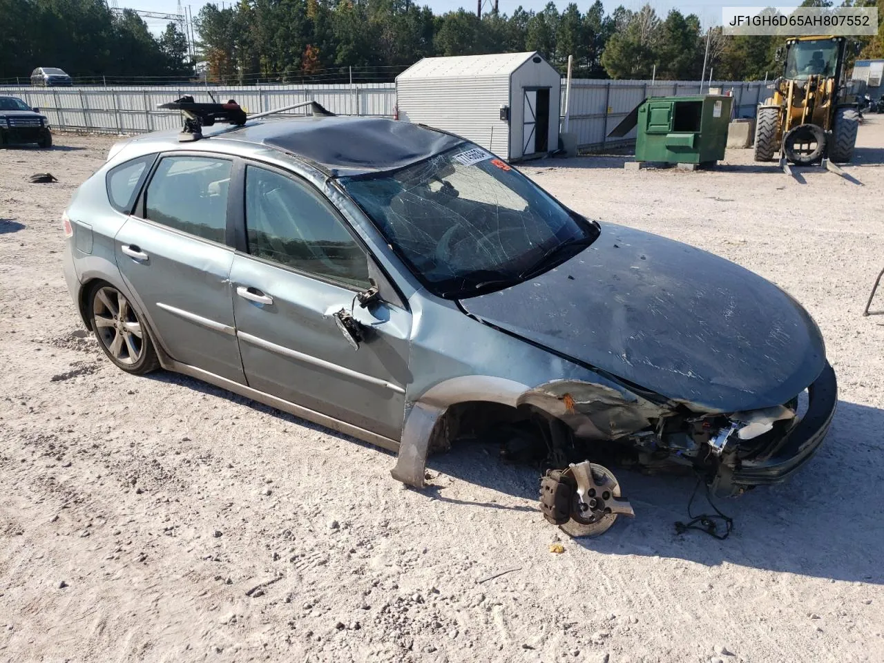 2010 Subaru Impreza Outback Sport VIN: JF1GH6D65AH807552 Lot: 77456634