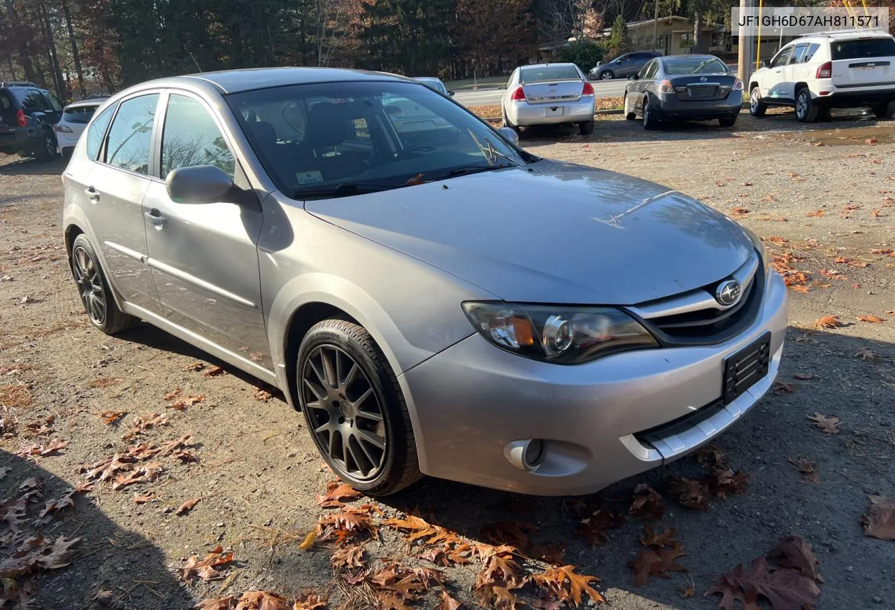 2010 Subaru Impreza Outback Sport VIN: JF1GH6D67AH811571 Lot: 79090754