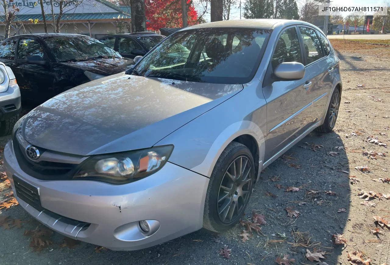 2010 Subaru Impreza Outback Sport VIN: JF1GH6D67AH811571 Lot: 79090754