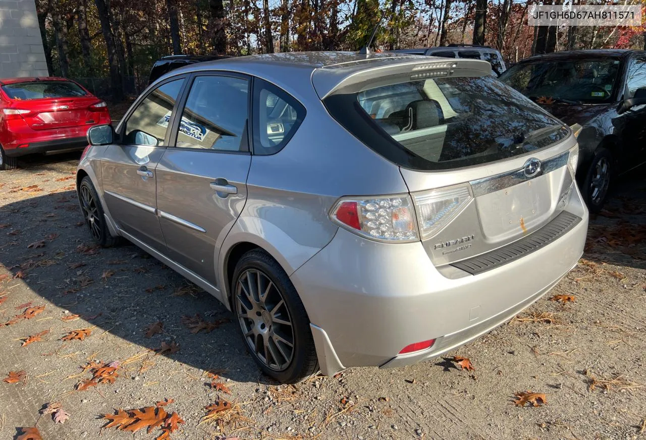 2010 Subaru Impreza Outback Sport VIN: JF1GH6D67AH811571 Lot: 79090754