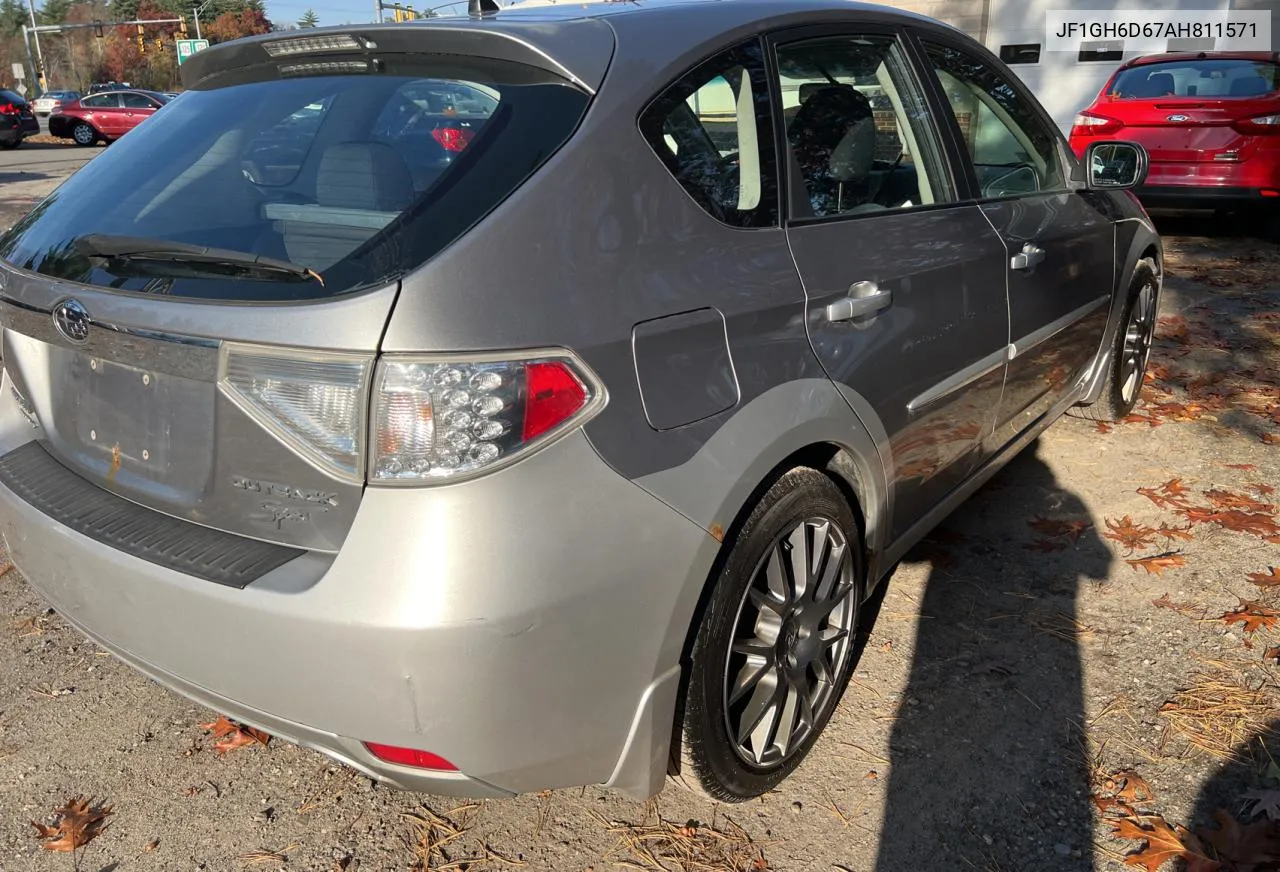 2010 Subaru Impreza Outback Sport VIN: JF1GH6D67AH811571 Lot: 79090754