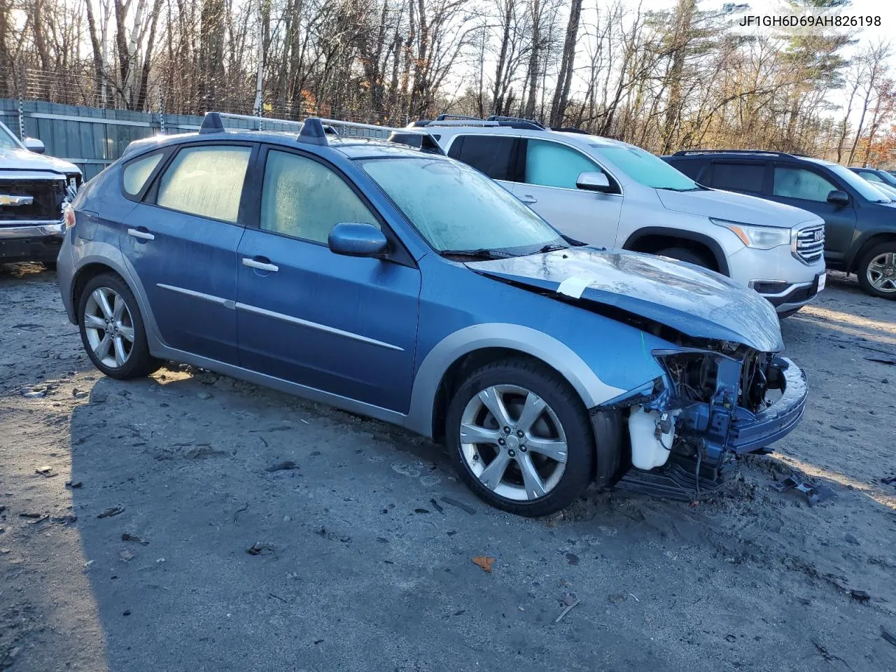 2010 Subaru Impreza Outback Sport VIN: JF1GH6D69AH826198 Lot: 80029574