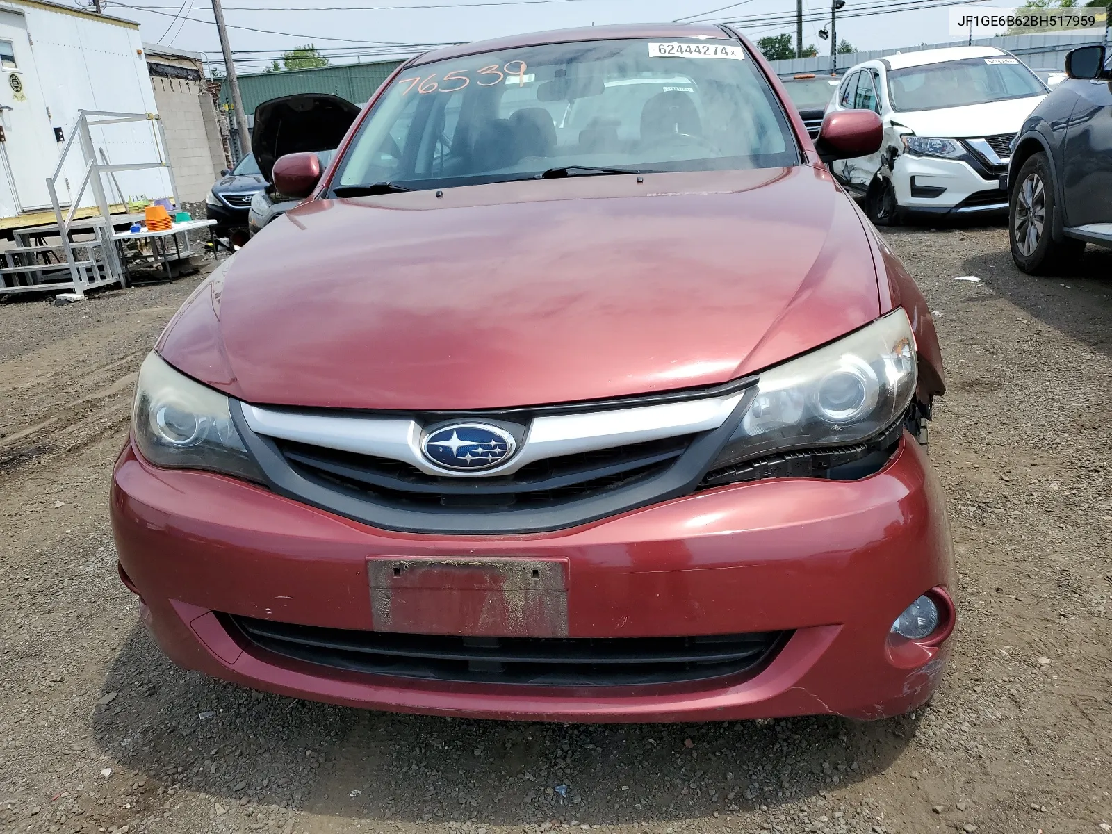 JF1GE6B62BH517959 2011 Subaru Impreza 2.5I Premium