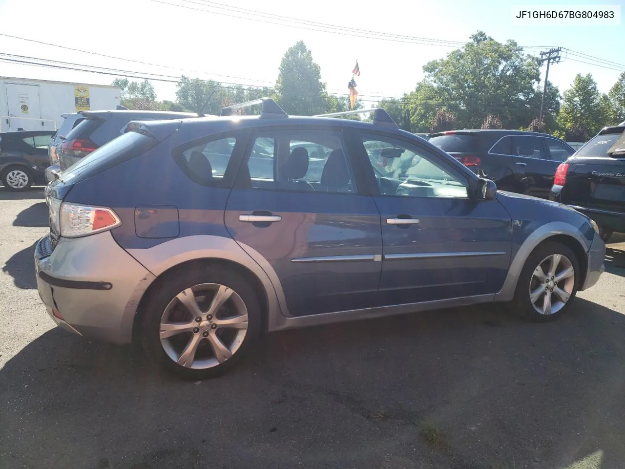 2011 Subaru Impreza Outback Sport VIN: JF1GH6D67BG804983 Lot: 66194674