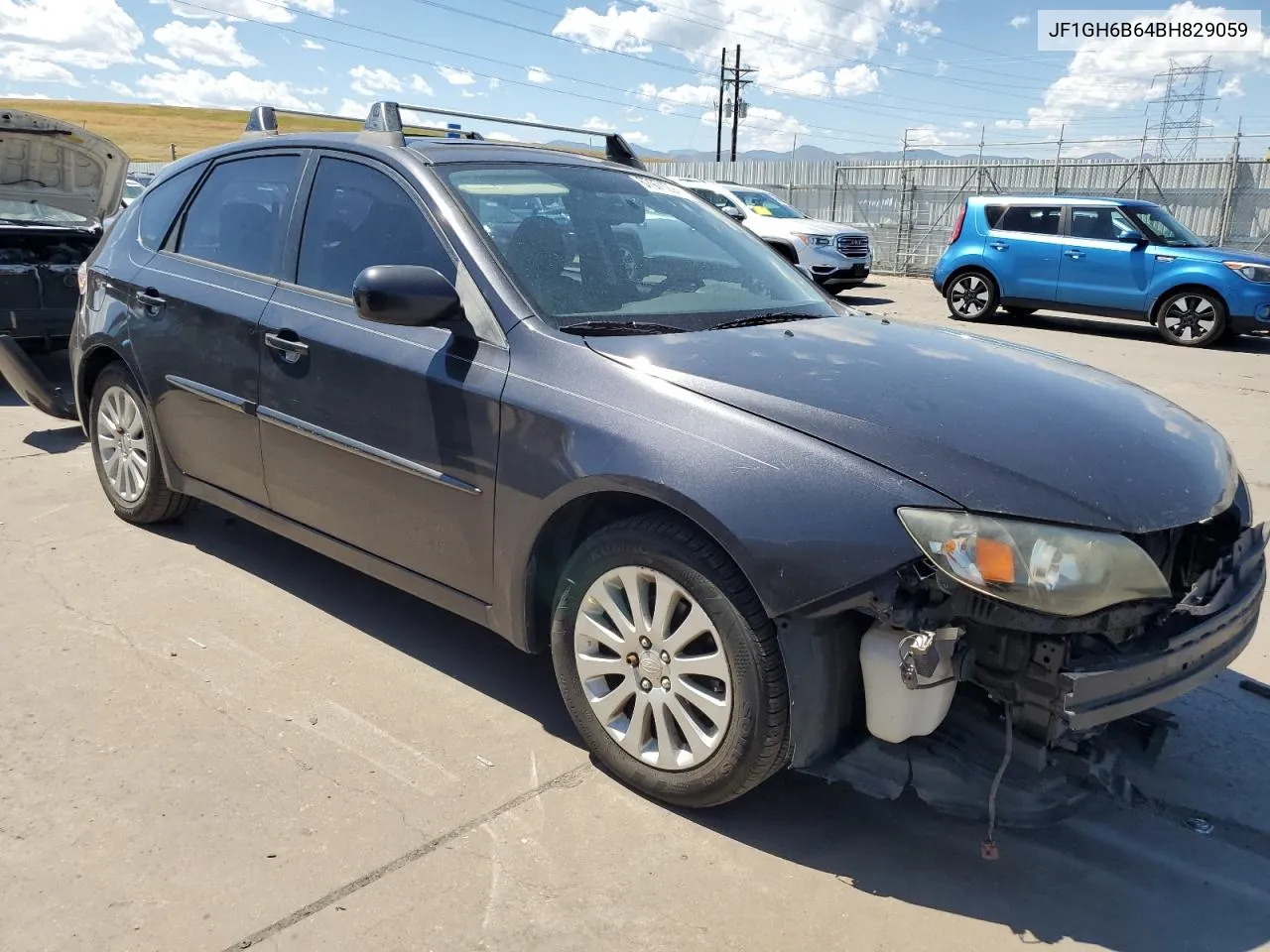 2011 Subaru Impreza 2.5I Premium VIN: JF1GH6B64BH829059 Lot: 67971294