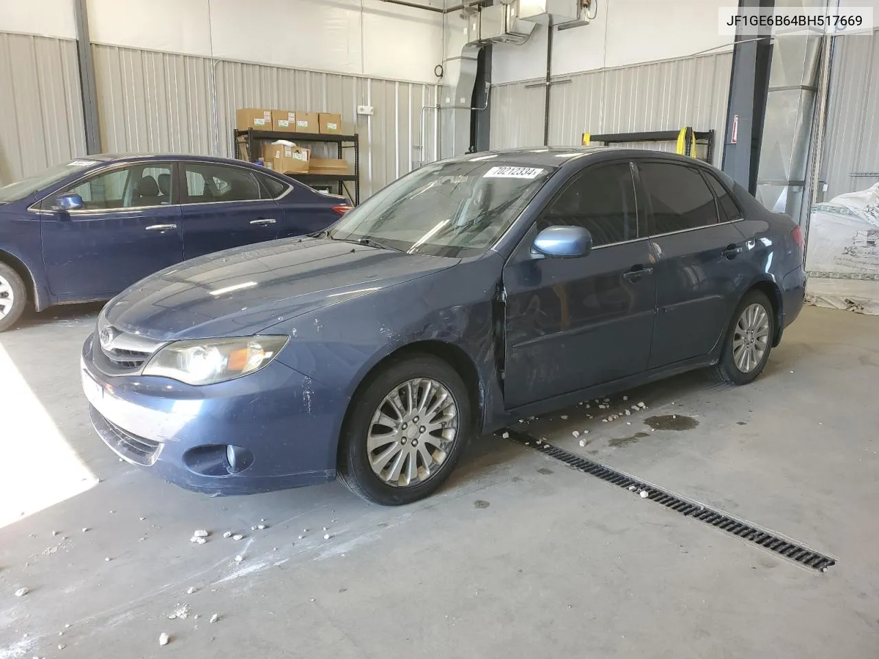 2011 Subaru Impreza 2.5I Premium VIN: JF1GE6B64BH517669 Lot: 70212334