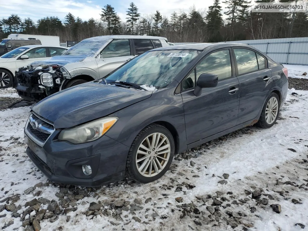 2012 Subaru Impreza Limited VIN: JF1GJAH65CH016703 Lot: 38733014