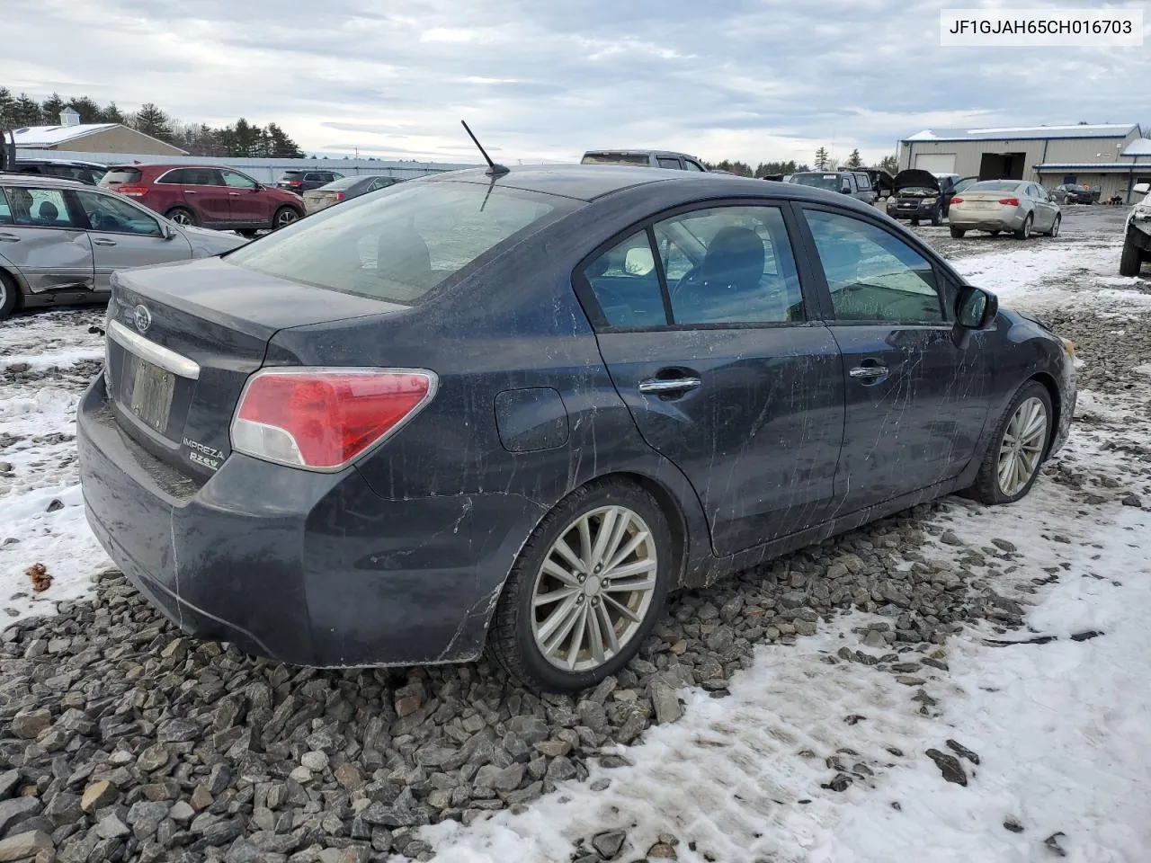 2012 Subaru Impreza Limited VIN: JF1GJAH65CH016703 Lot: 38733014