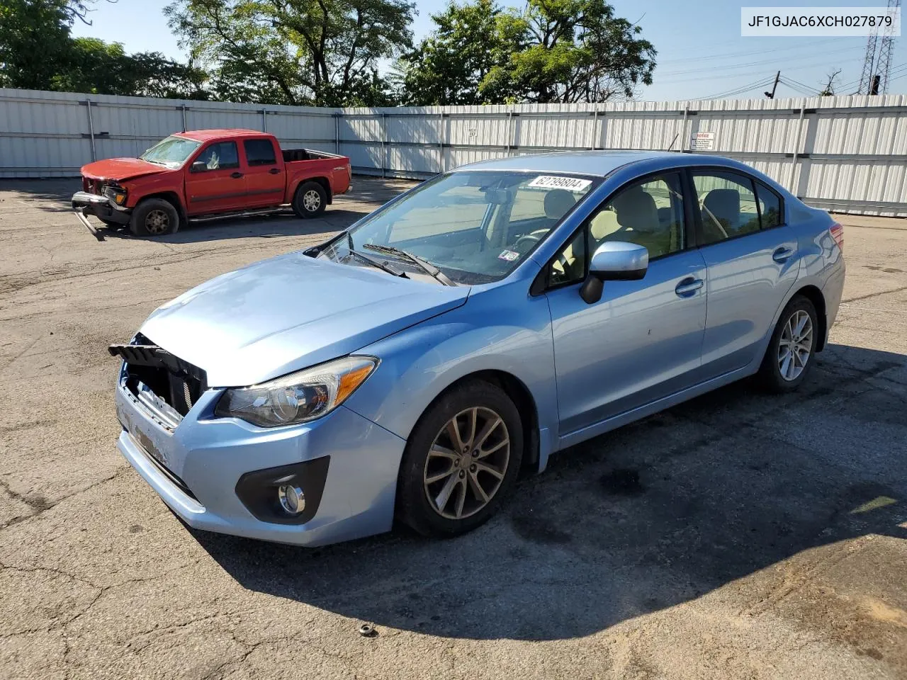 2012 Subaru Impreza Premium VIN: JF1GJAC6XCH027879 Lot: 62799804